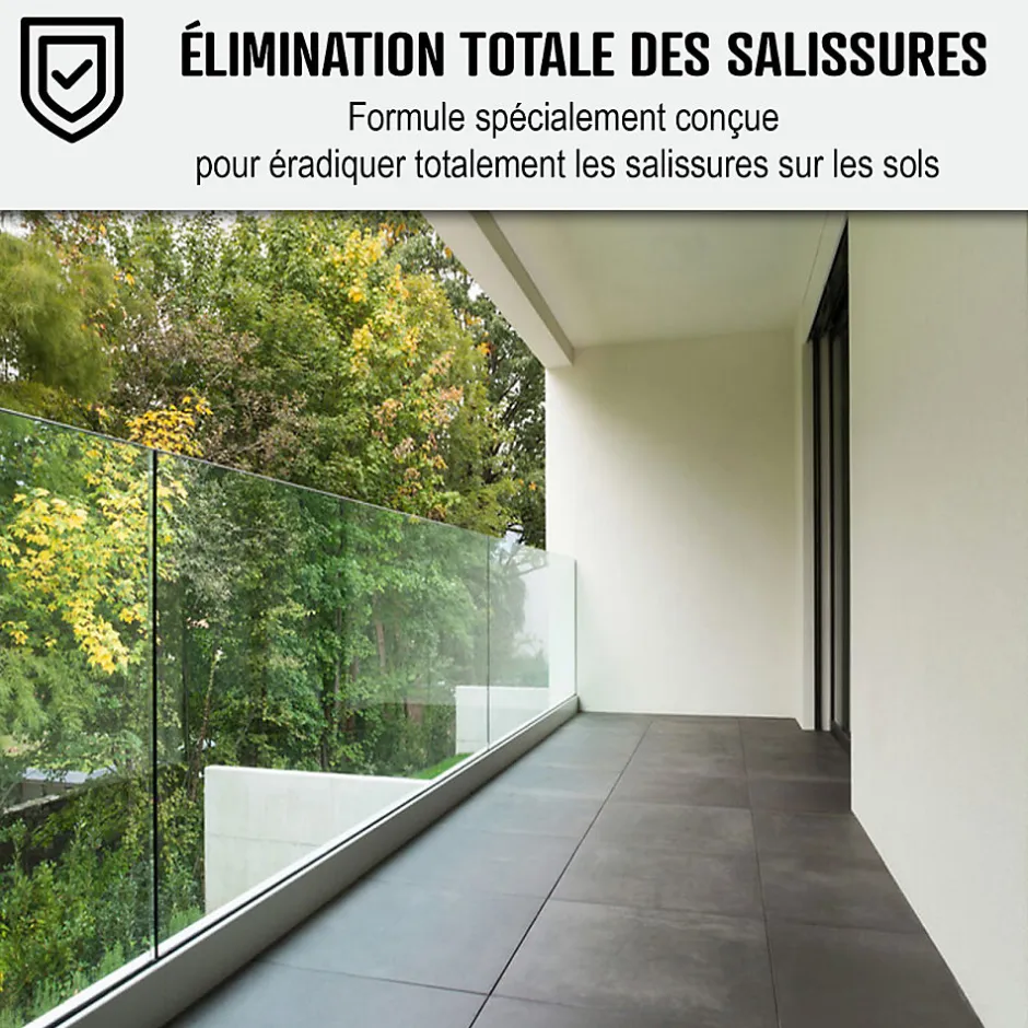 Arcane Industries Nettoyant terrasse professionnel rapide pavé autobloquant pierre béton - 20 L -