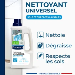 Starwax Nettoyant universel ph neutre multi-usages 1L Hot