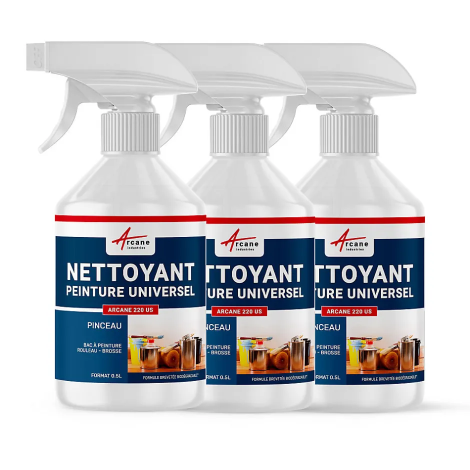 Arcane Industries NETTOYANT UNIVERSEL PINCEAUX ET OUTILS - 1.5 L (3 x 0.5 L) -