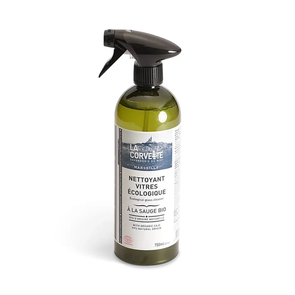 Nettoyant vitres ECOCERT à la sauge bio La Corvette 750ml Clearance