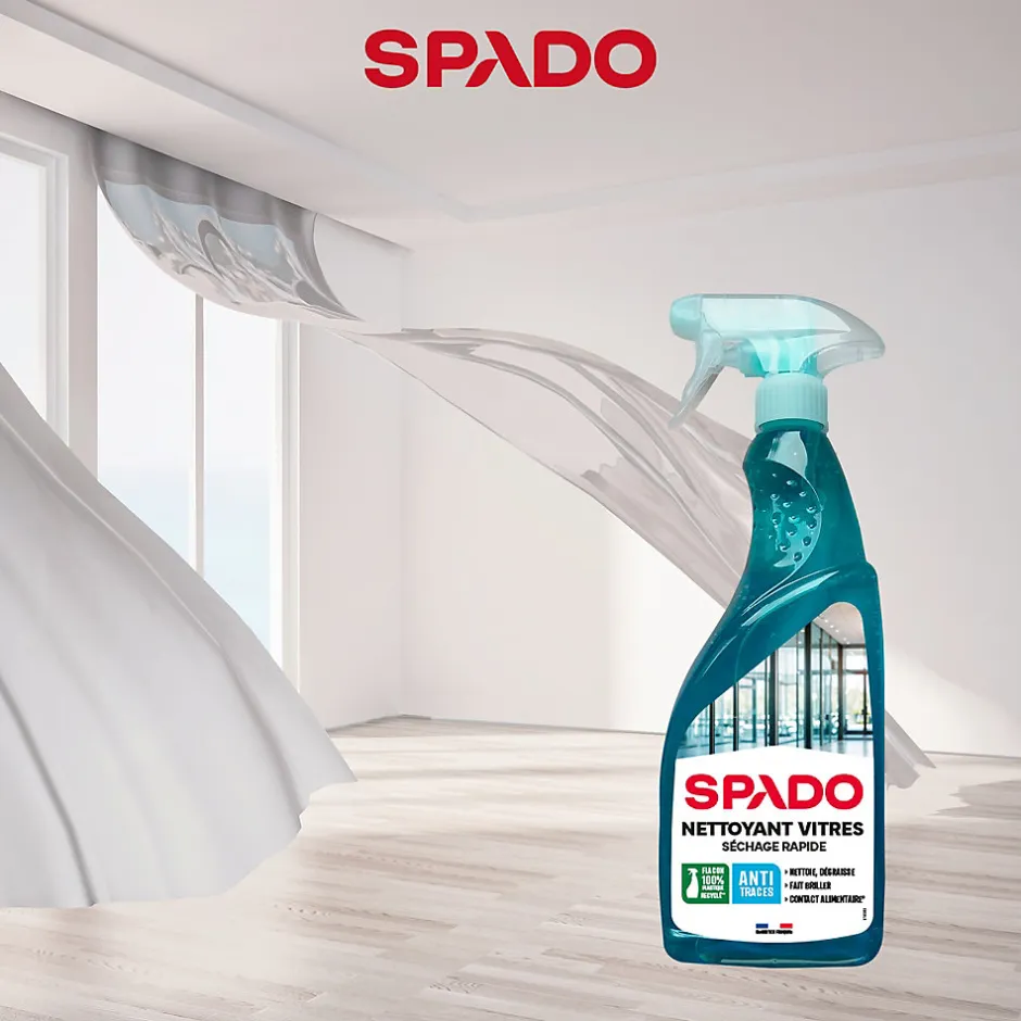 Spado Nettoyant vitres pulvérisateur - séchage rapide 750ml