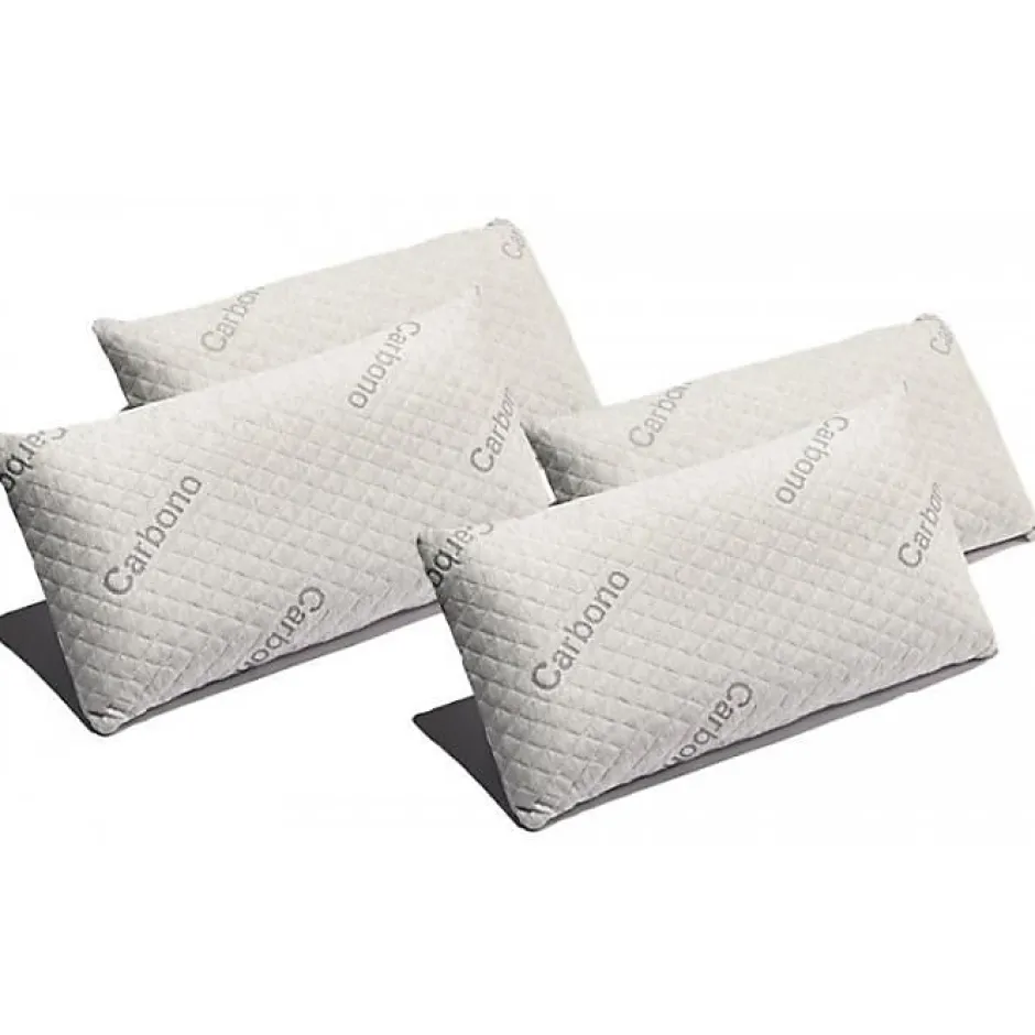 Eccox Oreiller - - Carbone - 90 x 40 cm - Fermeté Moyenne - Housse Amovible Online