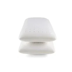 Eccox Oreiller - - Pack de 2 - 70x40 cm - Mousse à mémoire - Fermeté moyenne - Anti-acariens