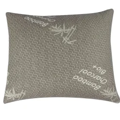 Herzberg Oreiller au Charbon de Bambou HG6050-BC