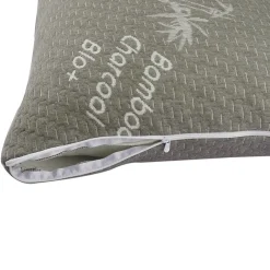 Herzberg Oreiller au Charbon de Bambou HG6050-BC