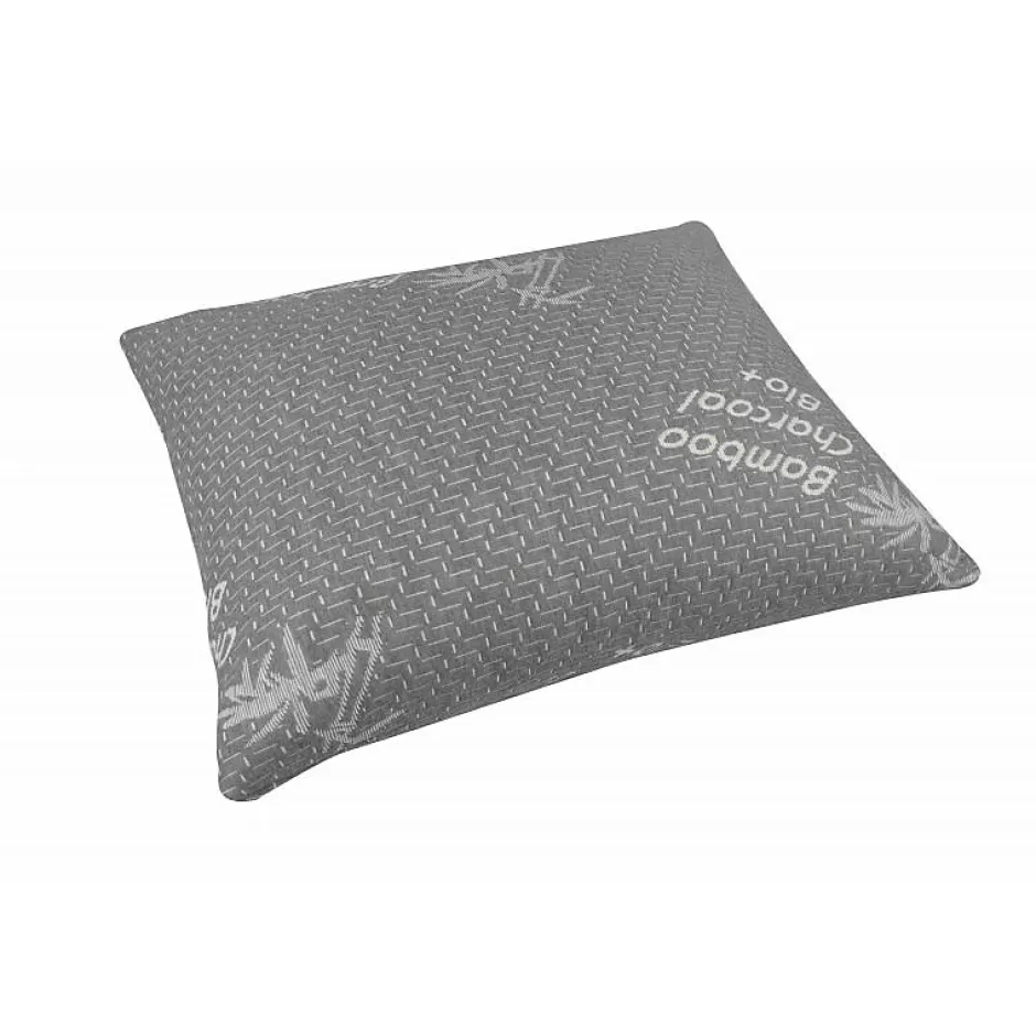 Herzberg Oreiller au Charbon de Bambou HG6050-BC