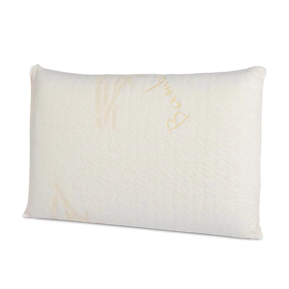 Olympe Literie Oreiller Bamboo 40x60 cm Mémoire de forme