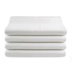 Eccox Oreiller cervical - - Perforé - 40 x 70 x 13 cm - Mousse à mémoire - Fermeté moyenne