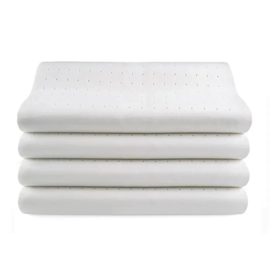 Eccox Oreiller cervical - - Perforé - 40 x 70 x 13 cm - Mousse à mémoire - Fermeté moyenne