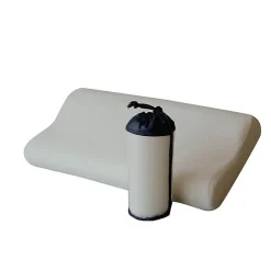 Eccox Oreiller cervical - - Perforé - 40 x 70 x 13 cm - Mousse à mémoire - Fermeté moyenne