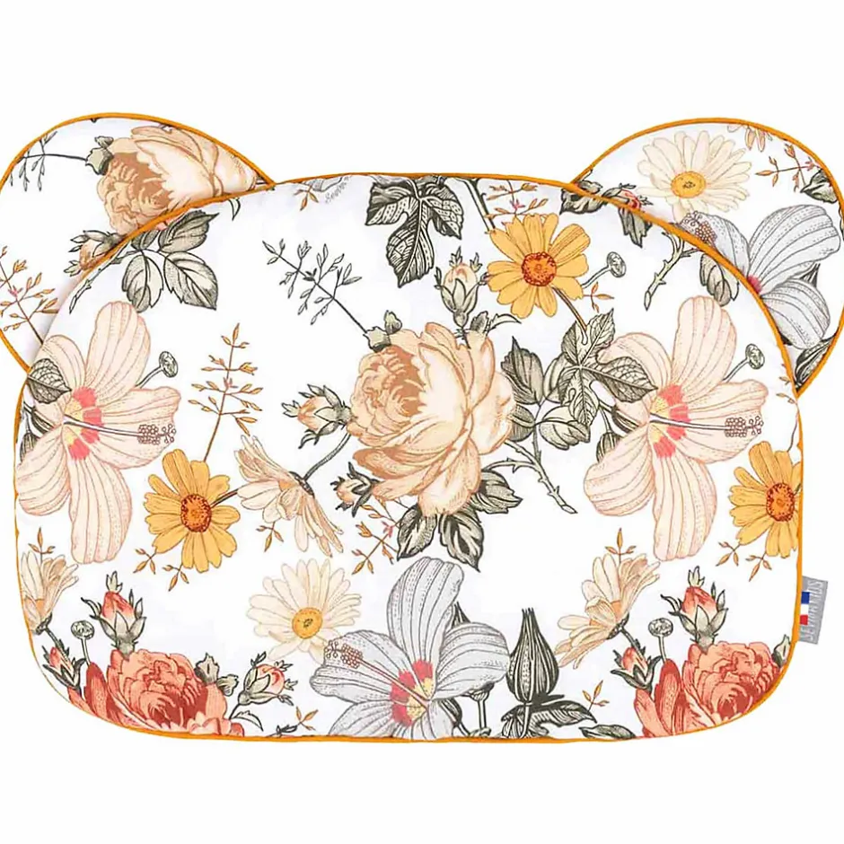 Sevira Kids Oreiller coussin plat réversible Néo Vintage