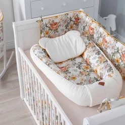 Sevira Kids Oreiller coussin plat réversible Néo Vintage