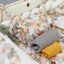 Sevira Kids Oreiller coussin plat réversible Néo Vintage