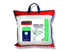 Dodo Oreiller - mousse mémoire de forme effet rafraîchissant - 60x60 cm - FRESH