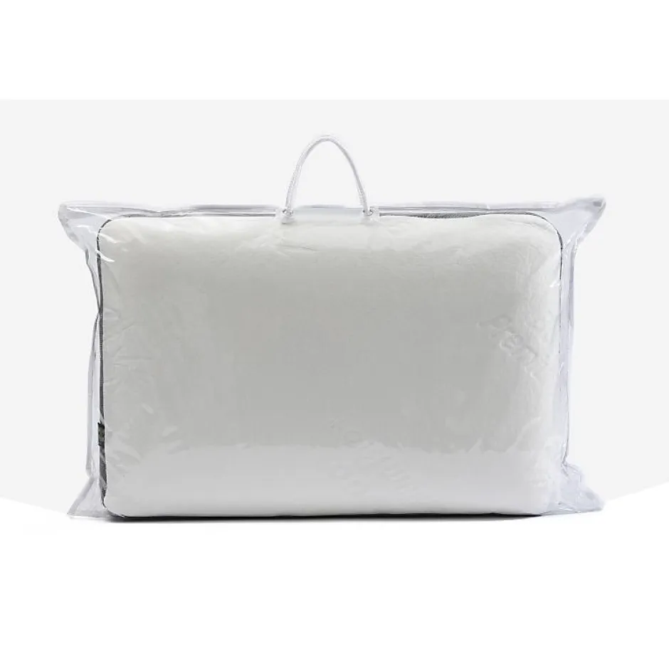 Herzberg Oreiller en bambou à mémoire de forme HG3D6040-WHT Discount