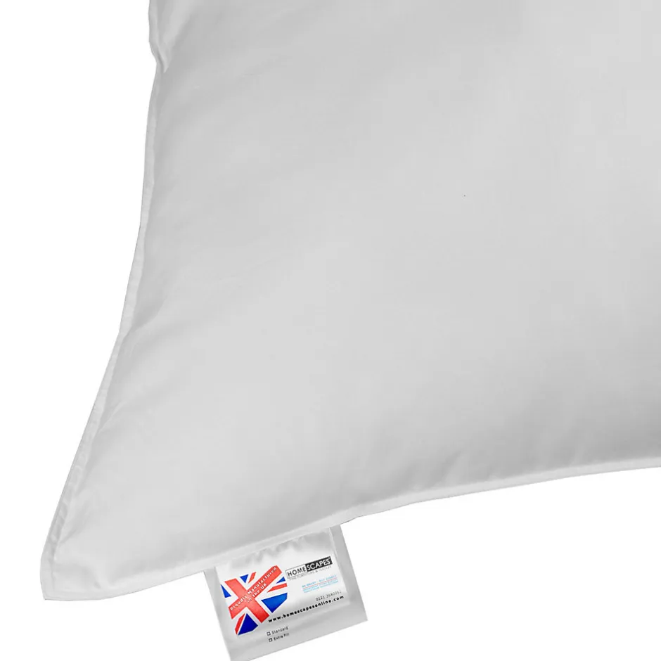 Homescapes Oreiller en microfibre 80 x 80 cm -