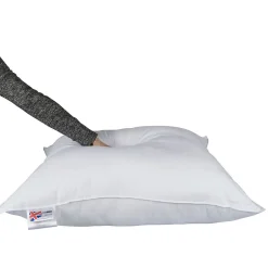 Homescapes Oreiller en microfibre 80 x 80 cm - lot de 2 -