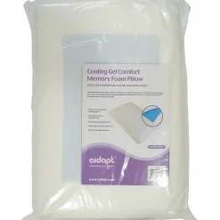 Aidapt Oreiller en mousse Adaipt VG887, à mémoire de forme avec gel rafraîchissant New