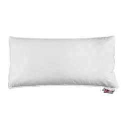 Homescapes Oreiller en plumes de canard 40 x 80 cm - lot de 2 -