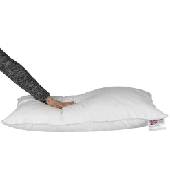 Homescapes Oreiller en plumes et duvet d'oie 40 x 80 cm - Discount