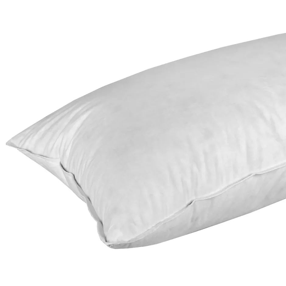 Homescapes Oreiller en plumes et duvet d'oie 40 x 80 cm - Discount