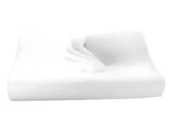 Vente-unique Oreiller ergonomique mémoire de forme 30 x 50 cm de YSMÉE - Blanc- SLEEPY Outlet