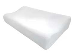 Vente-unique Oreiller ergonomique mémoire de forme 30 x 50 cm de YSMÉE - Blanc- SLEEPY Outlet