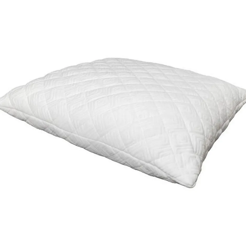 Dodo Oreiller Le Matelassé - 60x60 cm - Soutien ferme - Taie déhoussable - Fabriqué en France