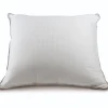 Lestra Oreiller Microduv Fjord moelleux coton satiné blanc 65x65 Discount