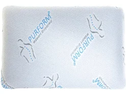 Vente-unique Oreiller mémoire de forme 40 x 60 cm anti acariens PURFORM - SIRONA