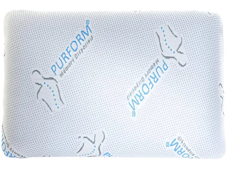 Vente-unique Oreiller mémoire de forme 40 x 60 cm anti acariens PURFORM - SIRONA