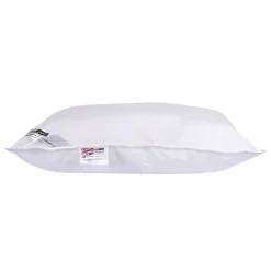 Homescapes Oreiller musical synthétique microfibre confort souplemoyen blanc 50 x 75 cm - Hot