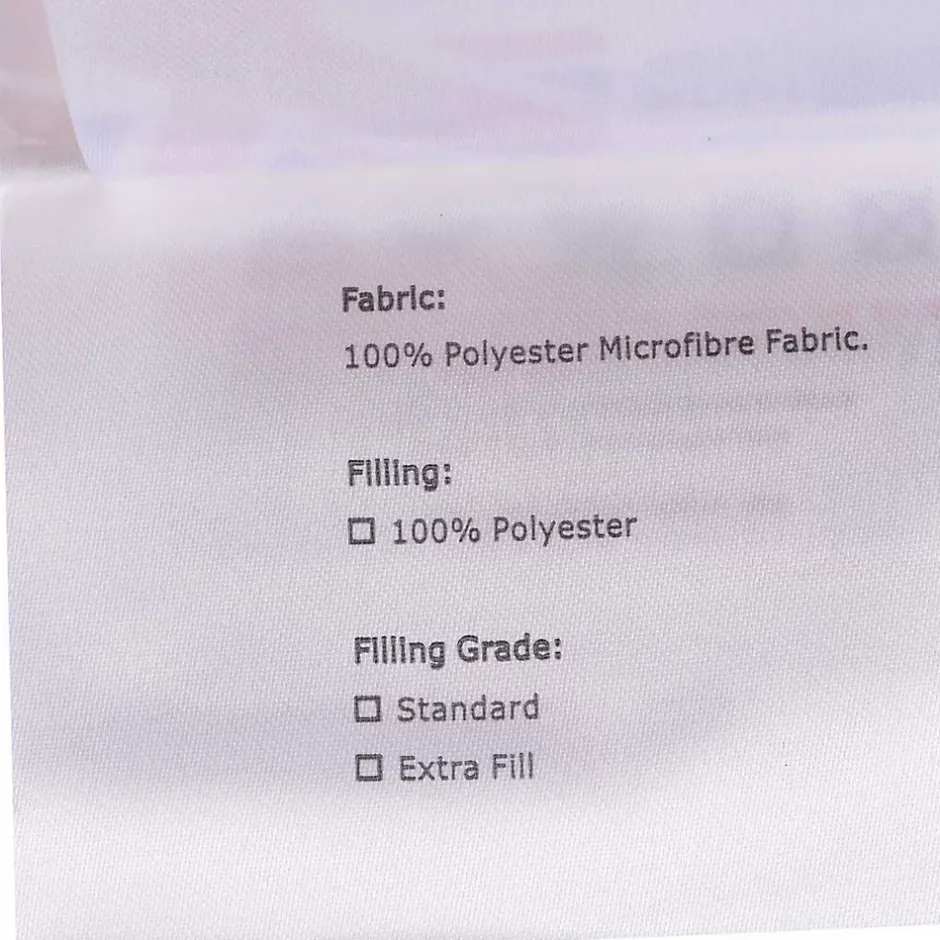 Homescapes Oreiller musical synthétique microfibre confort souplemoyen blanc 50 x 75 cm - Hot