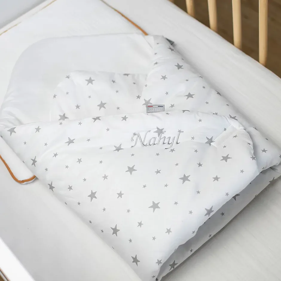 Sevira Kids Oreiller plat en gaze de coton Jeanne Sale