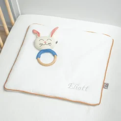 Sevira Kids Oreiller plat en gaze de coton Jeanne Sale