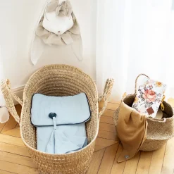 Sevira Kids Oreiller plat en gaze de coton Jeanne