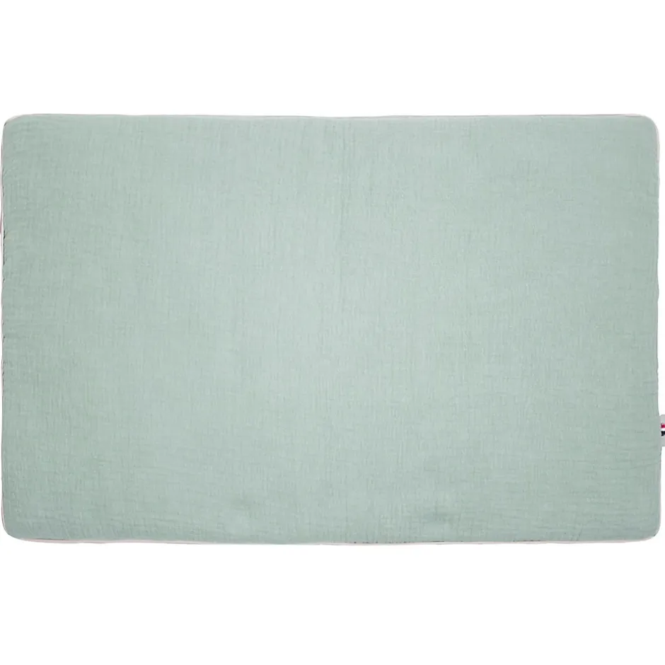 Sevira Kids Oreiller plat en gaze de coton Jeanne Hot