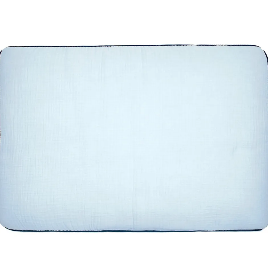 Sevira Kids Oreiller plat en gaze de coton Jeanne