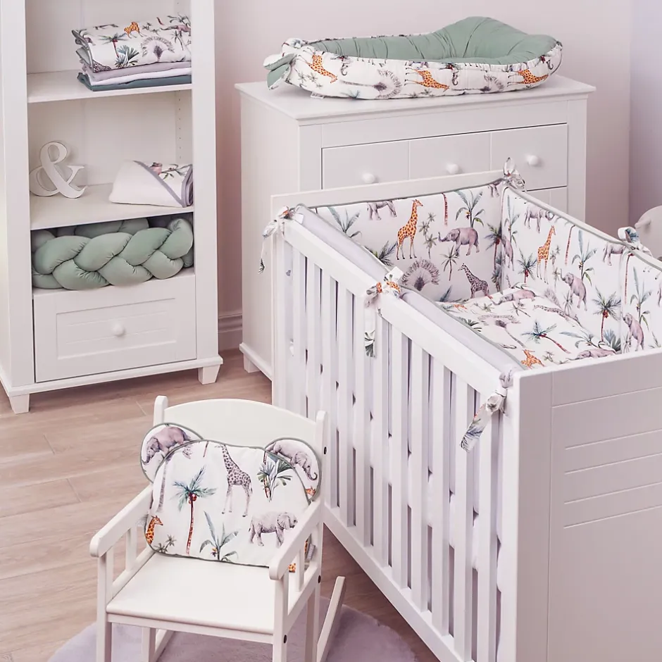 Sevira Kids Oreiller plat réversible en coton Safari Sale