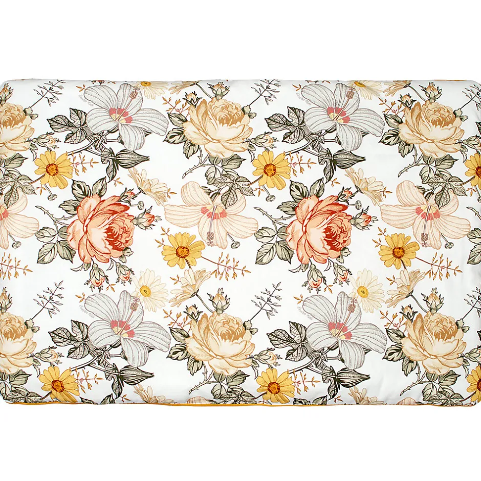Sevira Kids Oreiller plat réversible en coton Néo Vintage