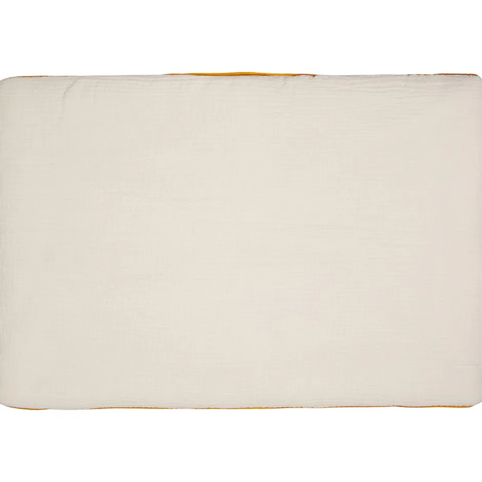 Sevira Kids Oreiller plat réversible en coton Néo Vintage
