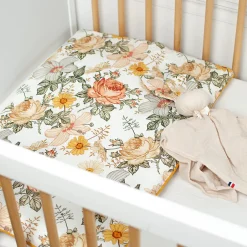 Sevira Kids Oreiller plat réversible en coton Néo Vintage