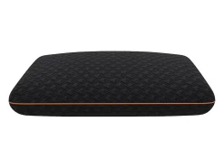 Vente-unique Oreiller respirant à mémoire de forme charbon - Déhoussable - 40 x 60 cm - Noir - BALDIA Discount
