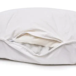 Bleu Calin Oreiller souple 65x65 cm DUO DUVET CANARD MICROFIBRE