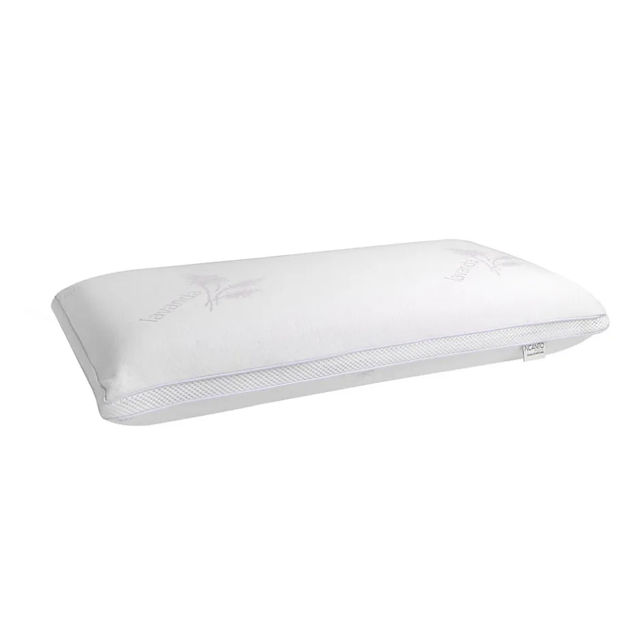 Angel Cerda Oreiller Viscoélastique Luxe à Lavande - Confort Optimal pour un Sommeil Réparateur
