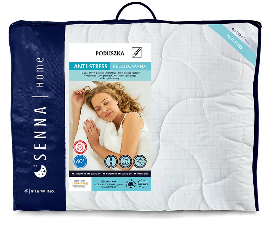Senna Home Oreiller 70x80 ANTI STRESS 1200g
