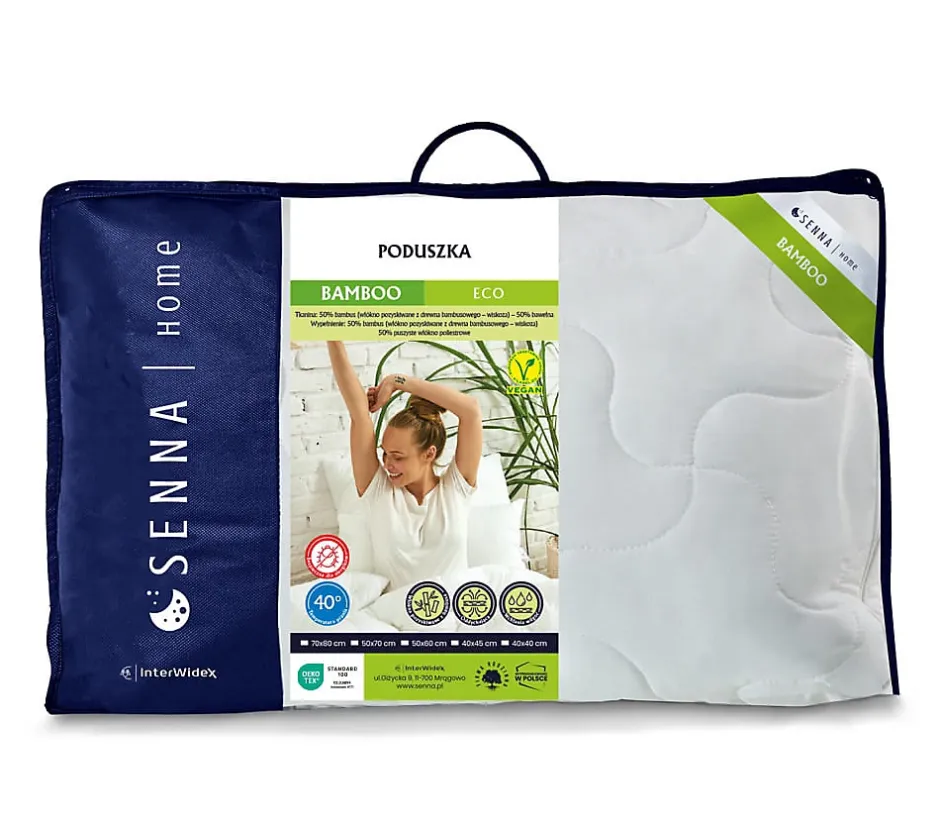 Senna Home Oreiller 50x60 BAMBOO ECO 600g Hot