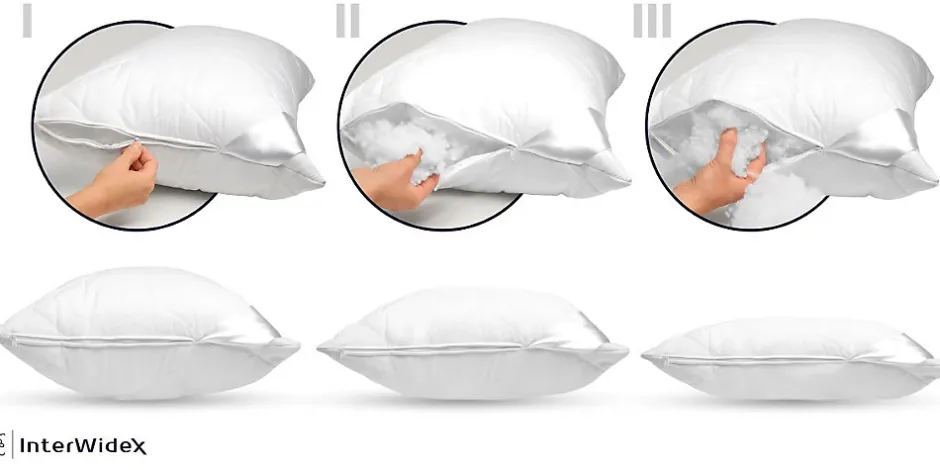 Senna Home Oreiller 70x80 CLASSIC COMFORT Blanc New