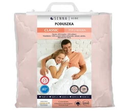 Senna Home Oreiller 70x80 CLASSIC QUILTED rose New
