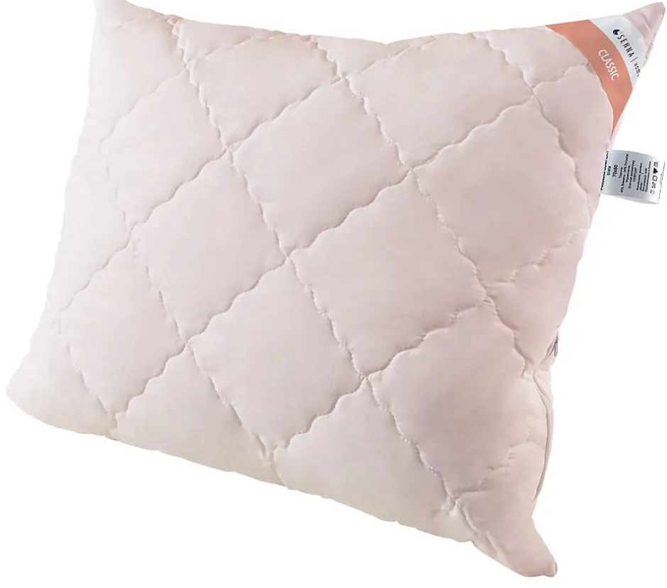 Senna Home Oreiller 70x80 CLASSIC QUILTED rose New